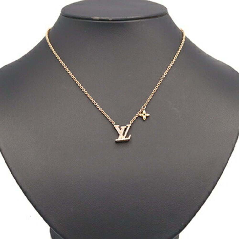 LOUIS VUITTON Gold Necklace - Picture 6 of 6